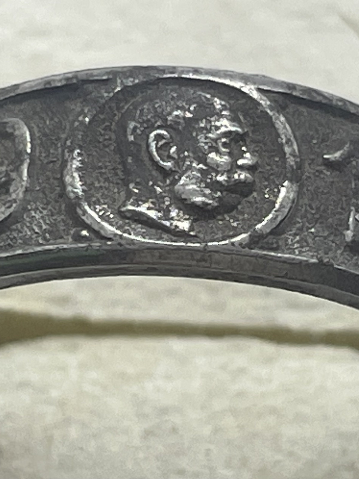 Patriotischer Ring 1.Weltkrieg 1914 Kaiser Franz Joseph