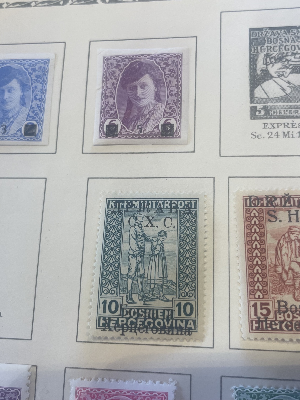 Jugoslawische Briefmarken