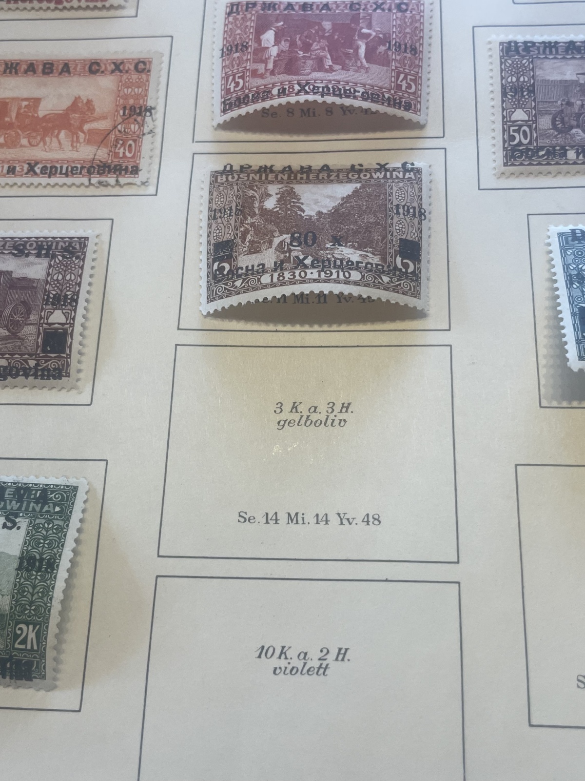 Jugoslawische Briefmarken