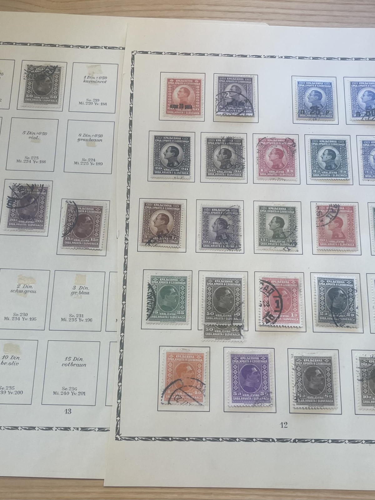 Jugoslawische Briefmarken