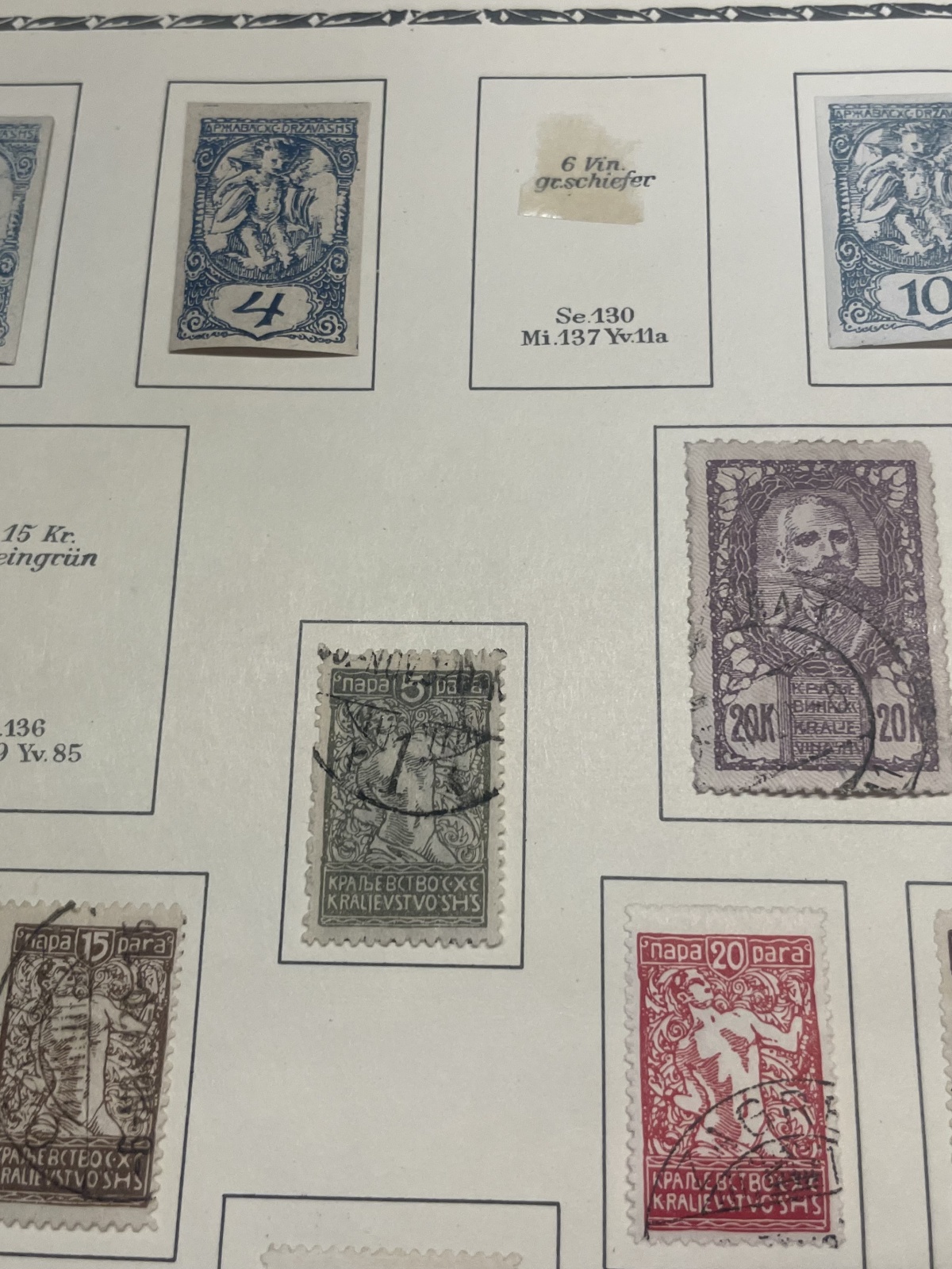 Jugoslawische Briefmarken