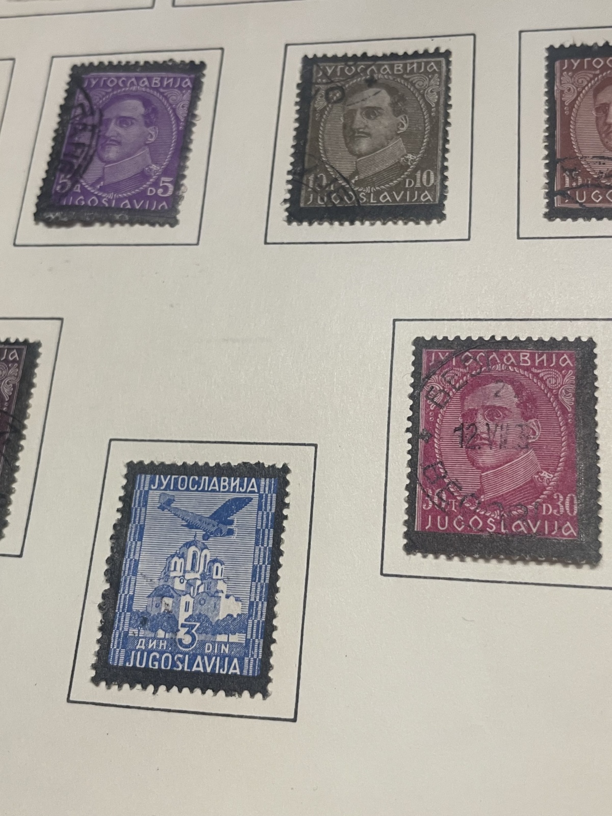 Jugoslawische Briefmarken