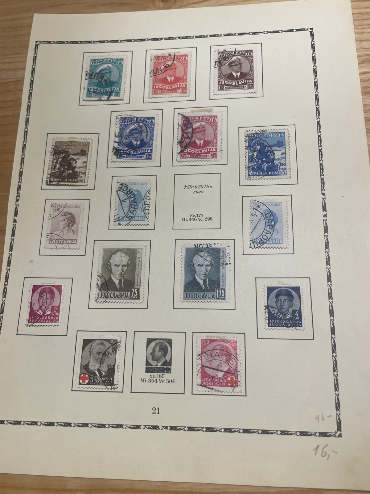 Jugoslawische Briefmarken