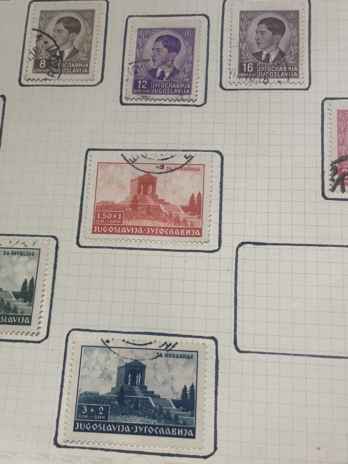 Jugoslawische Briefmarken