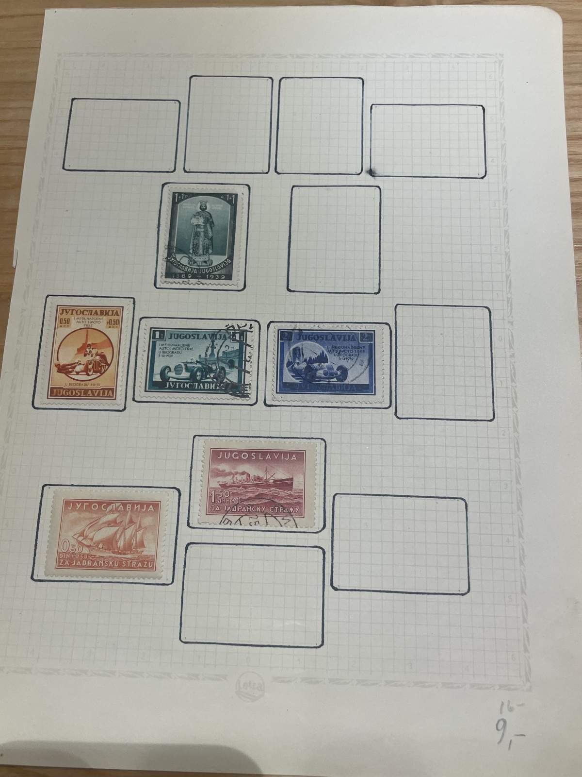 Jugoslawische Briefmarken