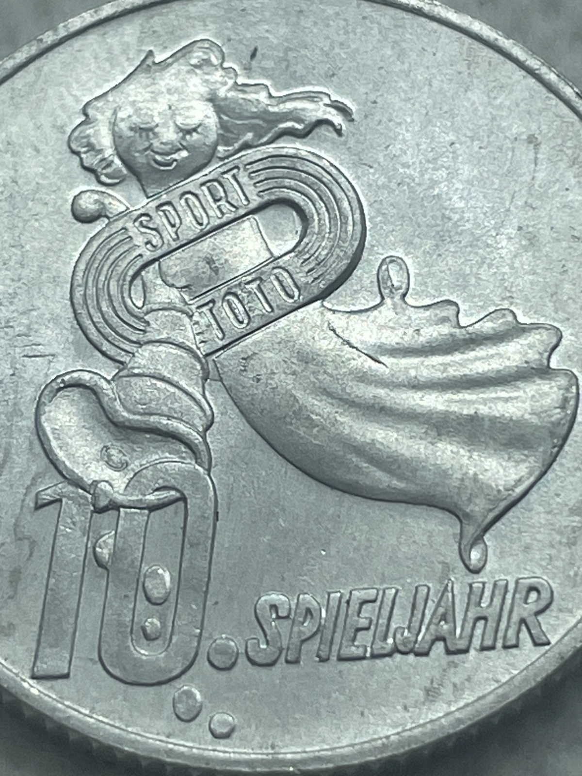 Medaille Sport-Toto 1959 10.Spieljahr