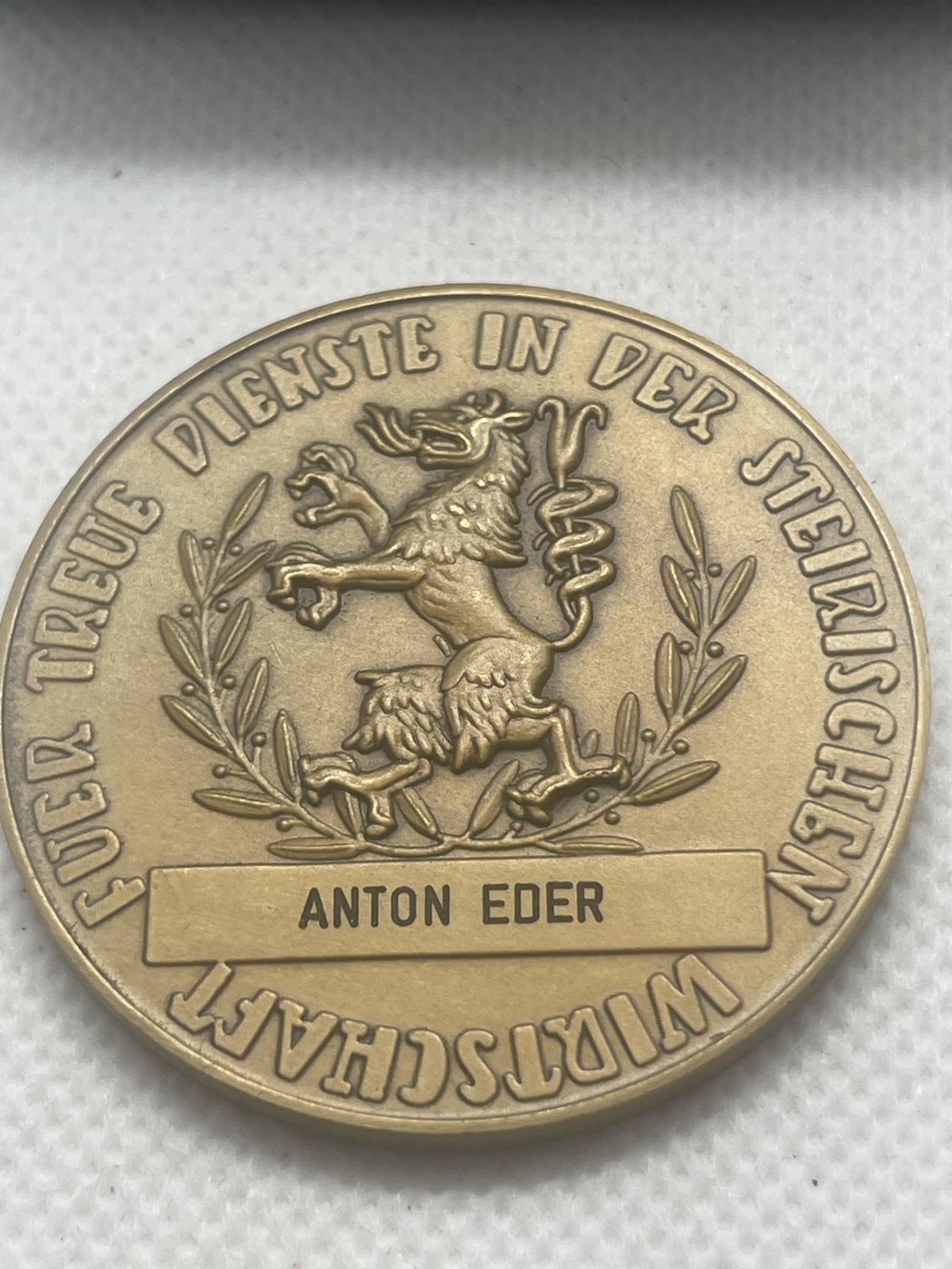 Steirische Wirtschafts Medaille