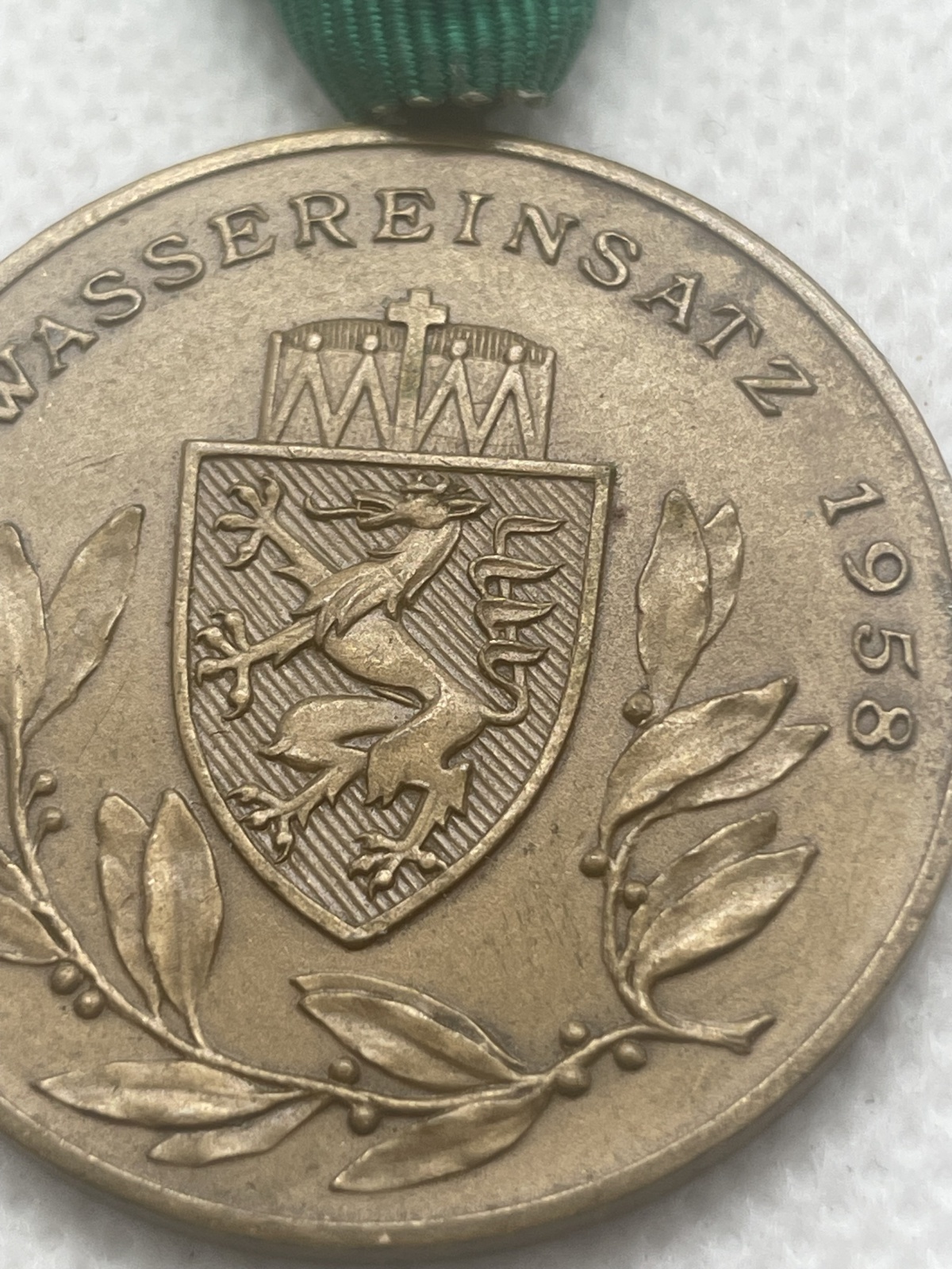 Medaille Hochwassereinsatz 1958