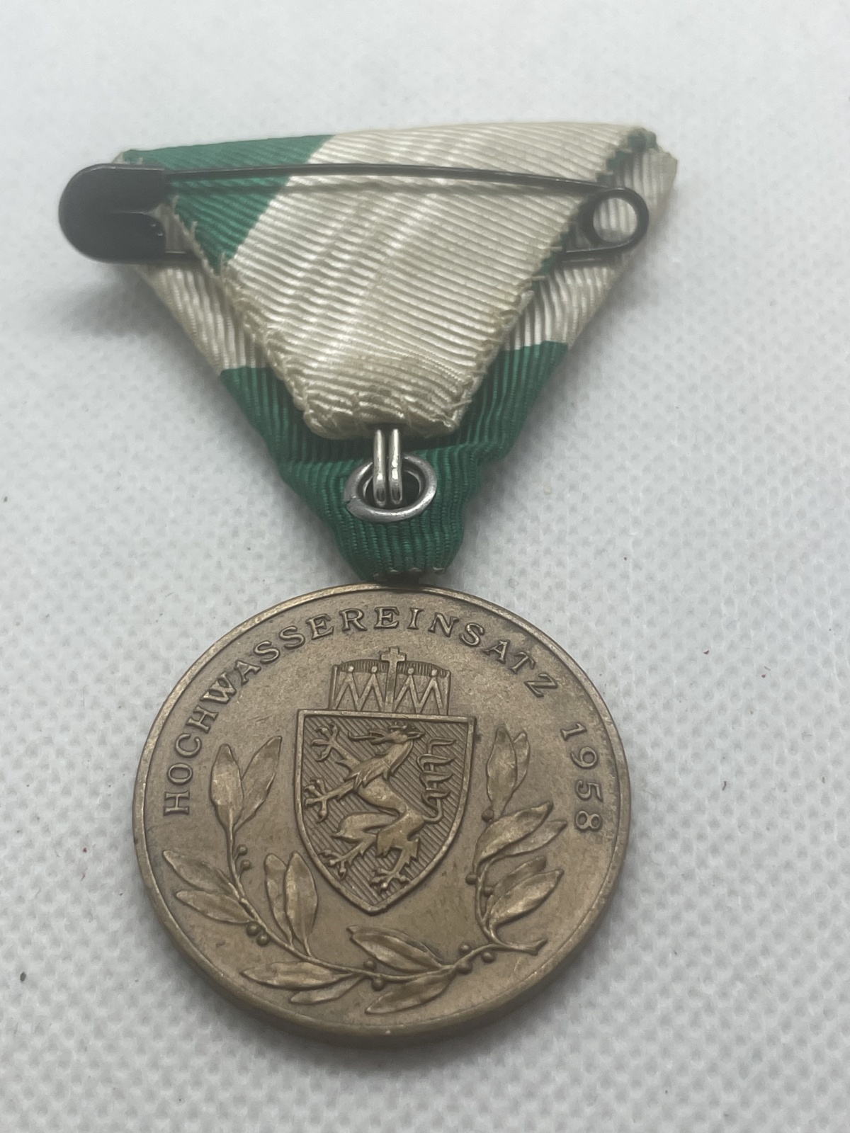Medaille Hochwassereinsatz 1958