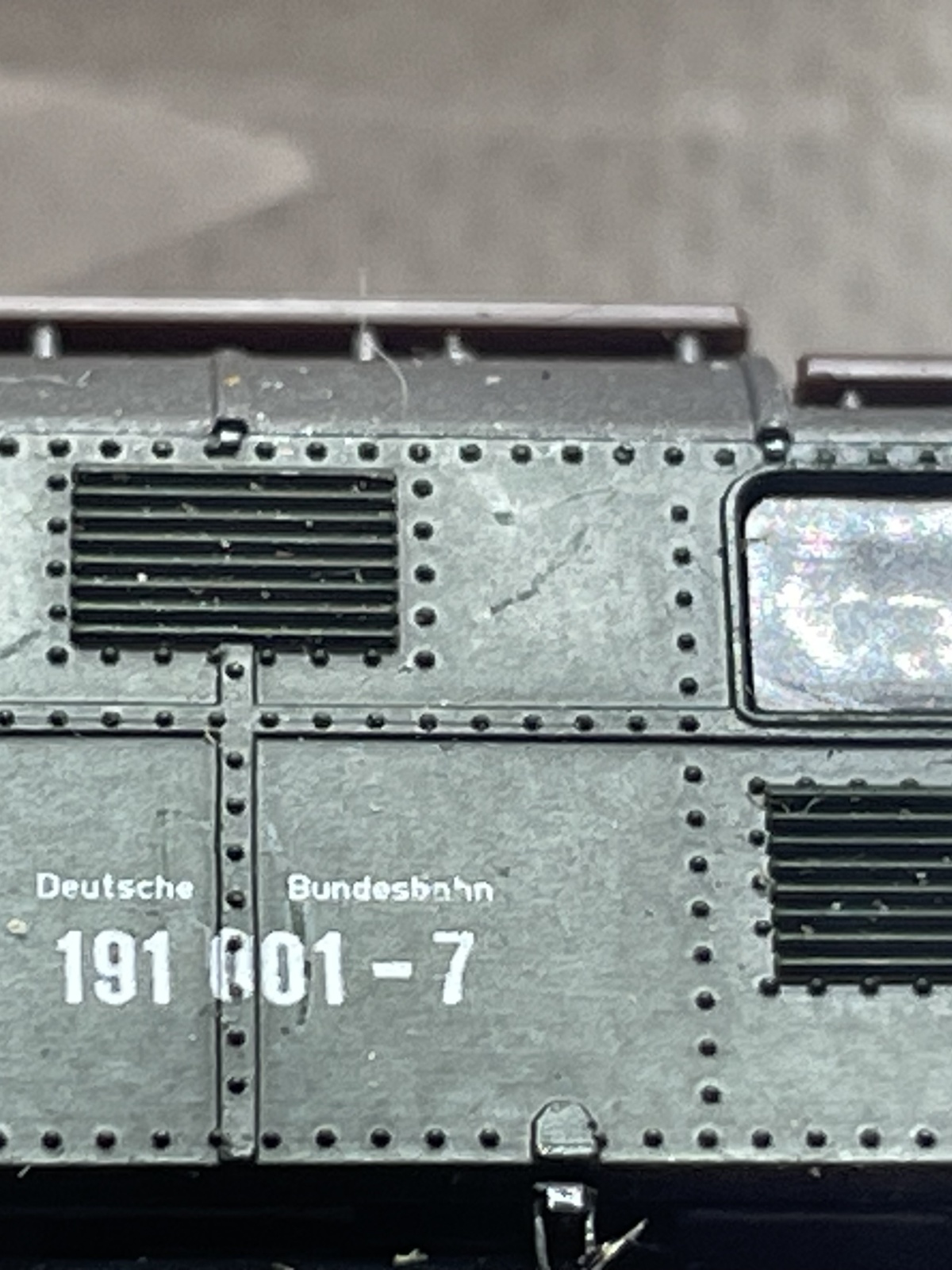 E-Lokomotive BR 191 001-7, Roco 02155A