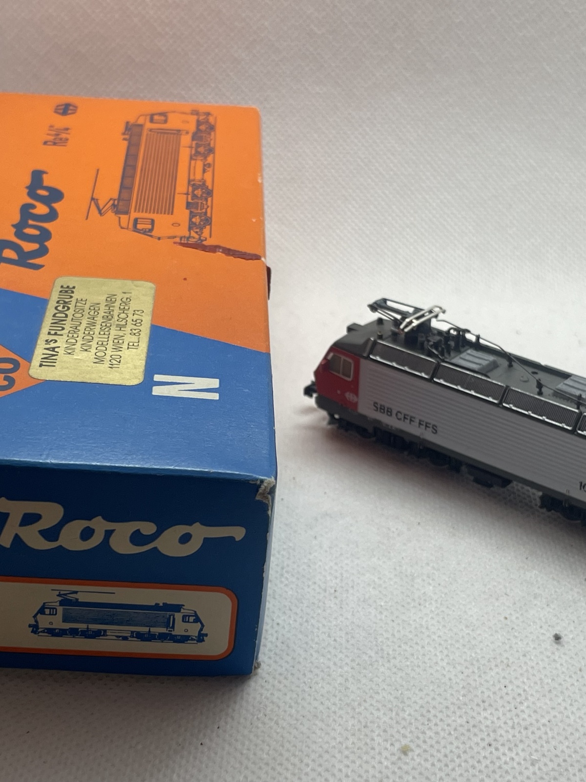 E-Lokomotive SBBCFF FFS 10102, Roco N 23251