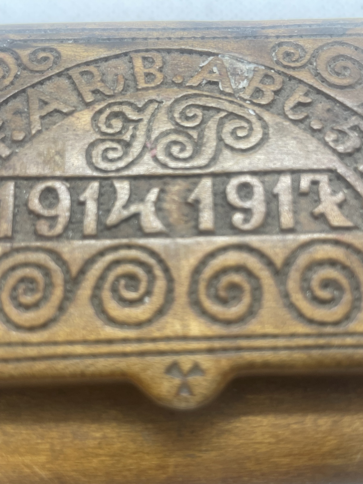 Tabakdose aus dem 1.Weltkrieg - Kgf.ARB.ARt.510 - 1914 1917