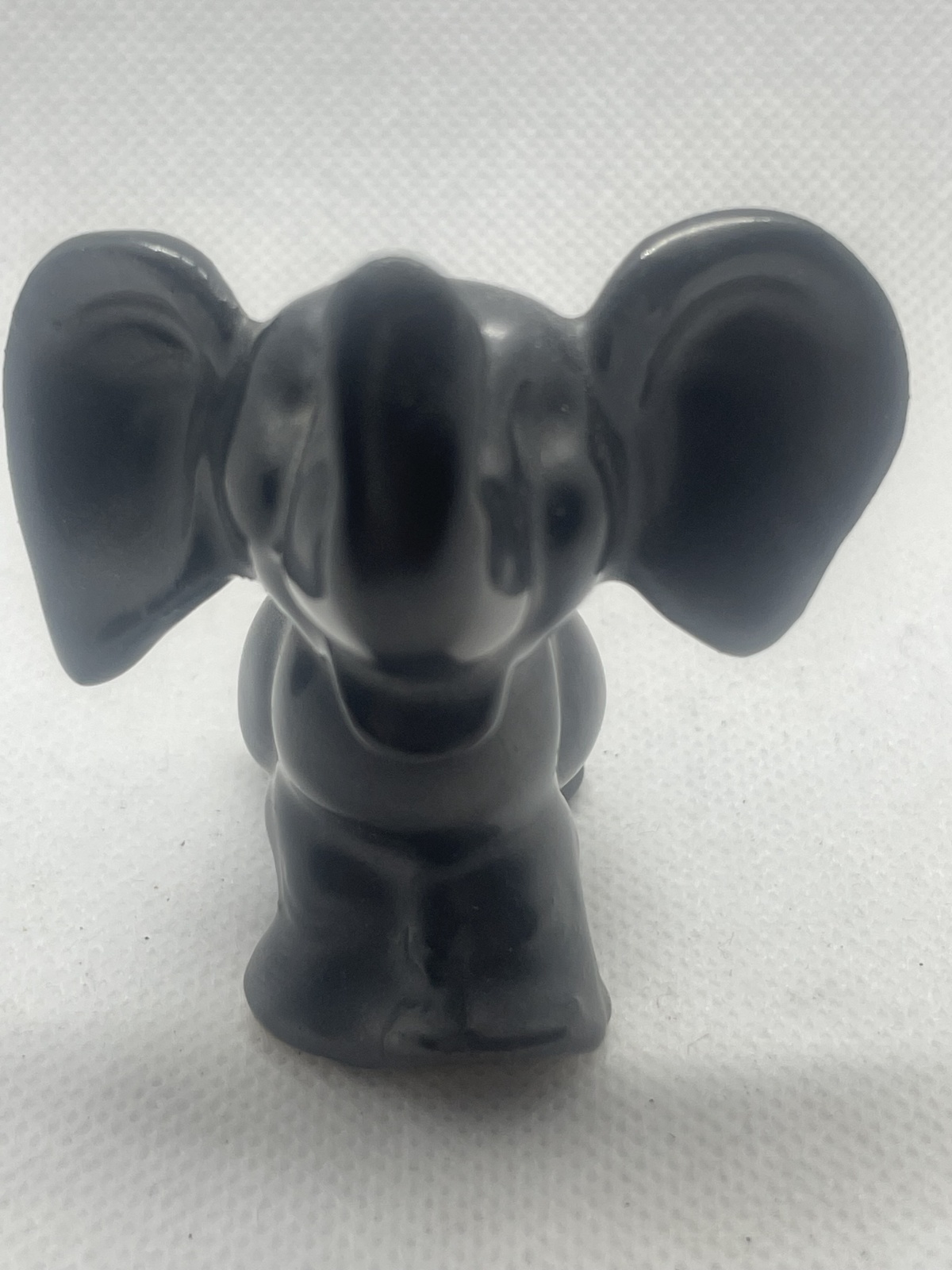 Seltene Mürztaler Keramik - Elefant schwarz