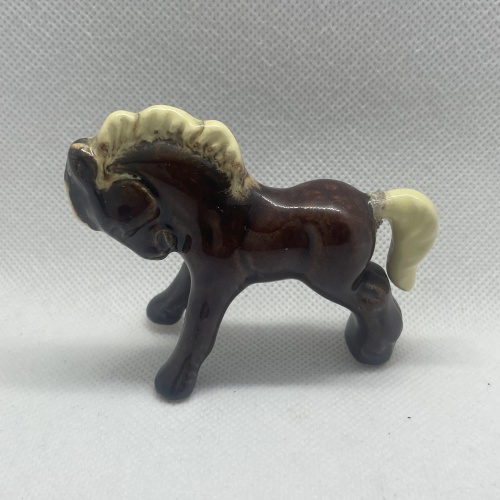 Seltene Mürztaler Keramik - Pferd klein