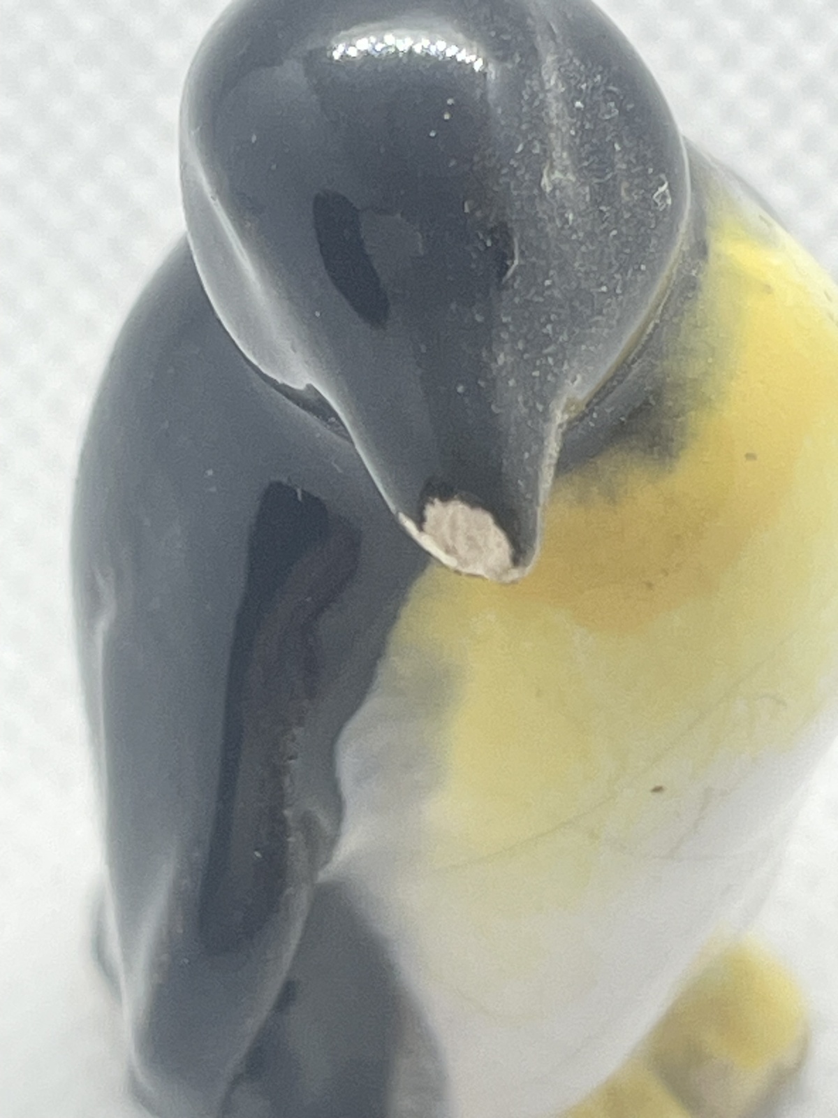 Seltene Mürztaler Keramik - Pinguin mit Fehler