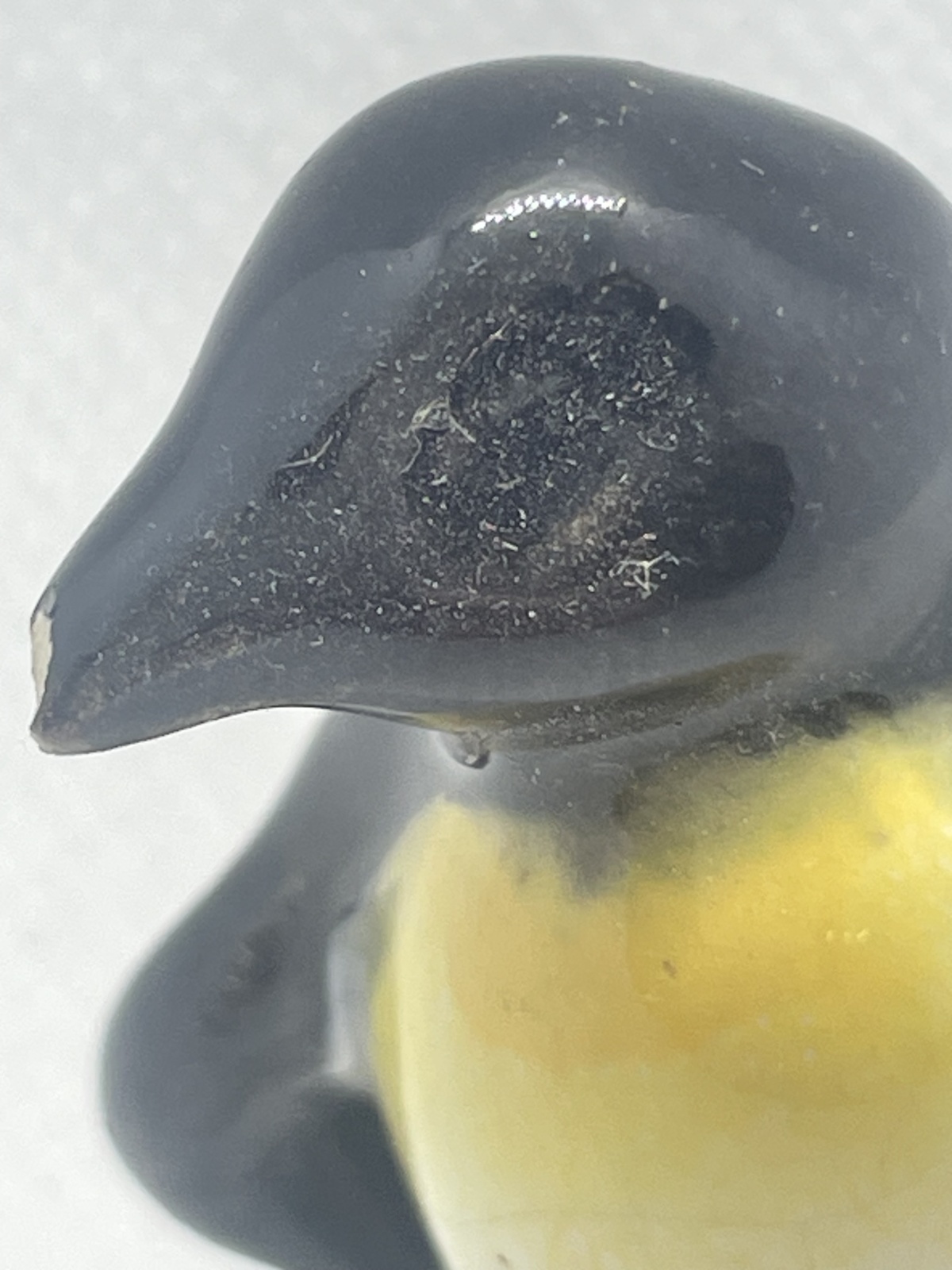 Seltene Mürztaler Keramik - Pinguin mit Fehler