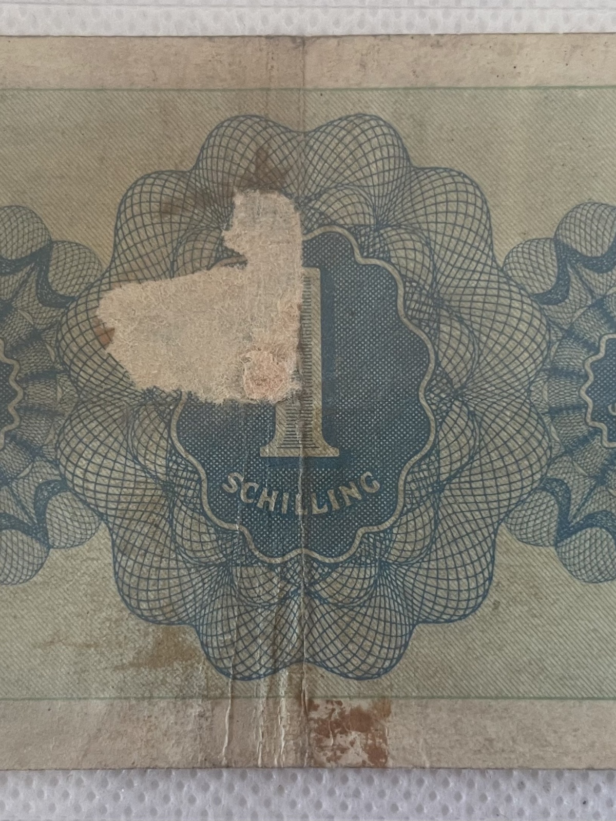 Ein Schilling Serie 1944 Alliierte Militärbehörde