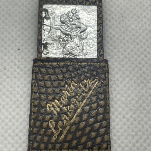 Maria Lankowitz Religiöse Reise-Plakette des Heiligen Christopherus