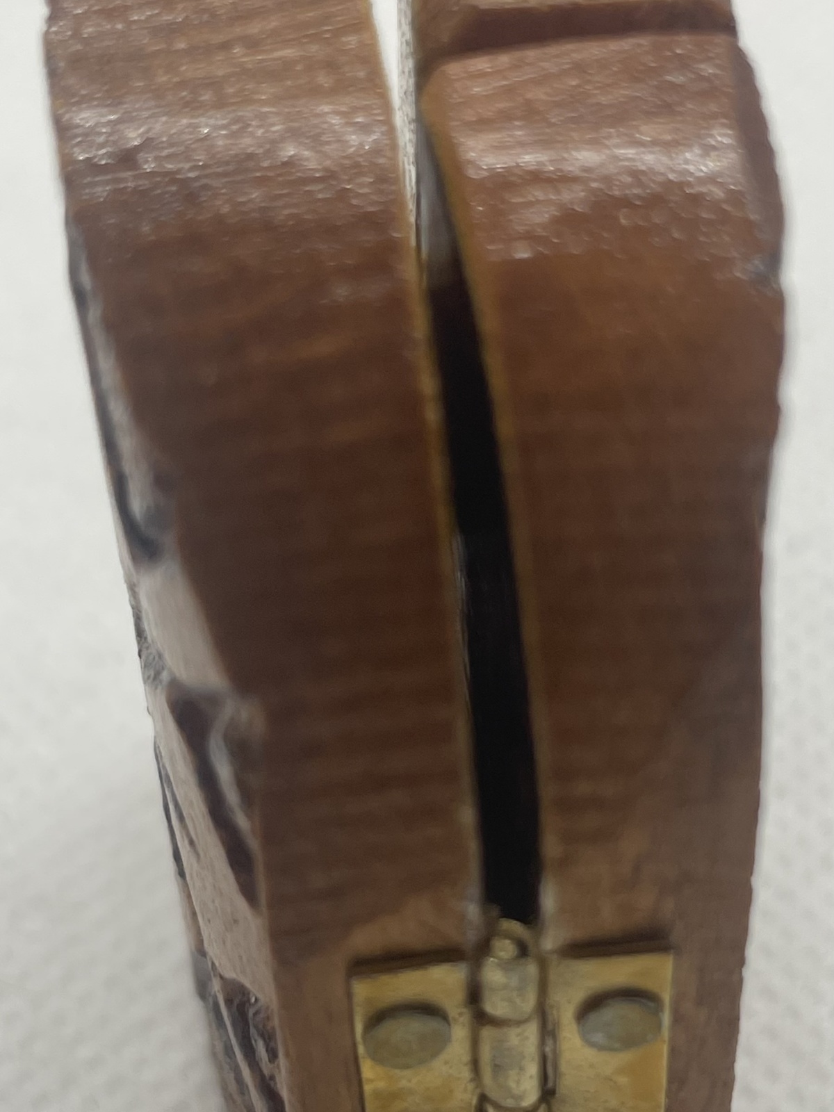 Mini-Triptychon Ikonen, Jesus Christus und Engel, Miniatur-Ikone