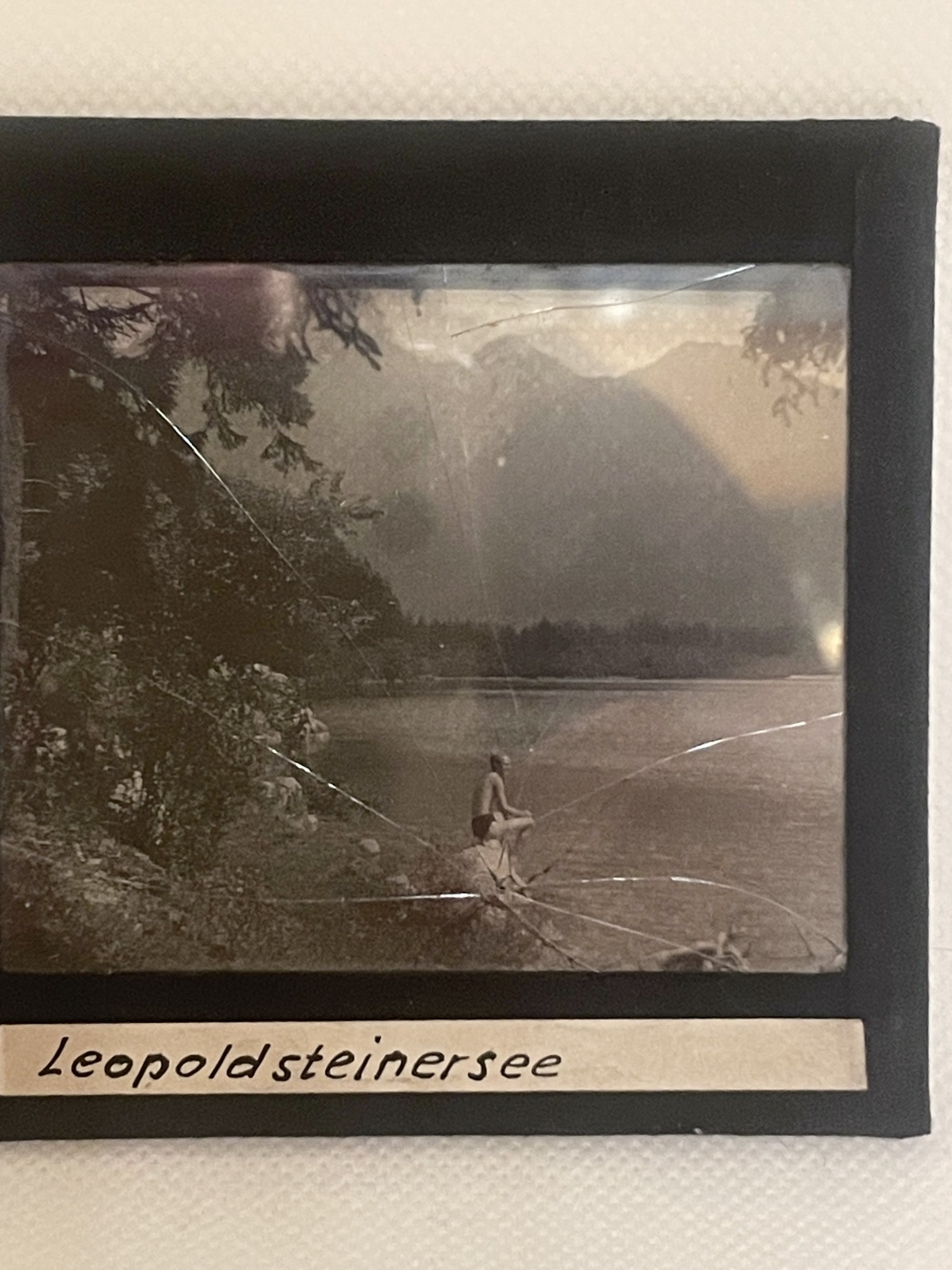 Gaslicht Diapositiv-Platten Lainer & Hrdliczka - 11 Stück von Eisenerz und Umgebung um die Jahrhundertwende