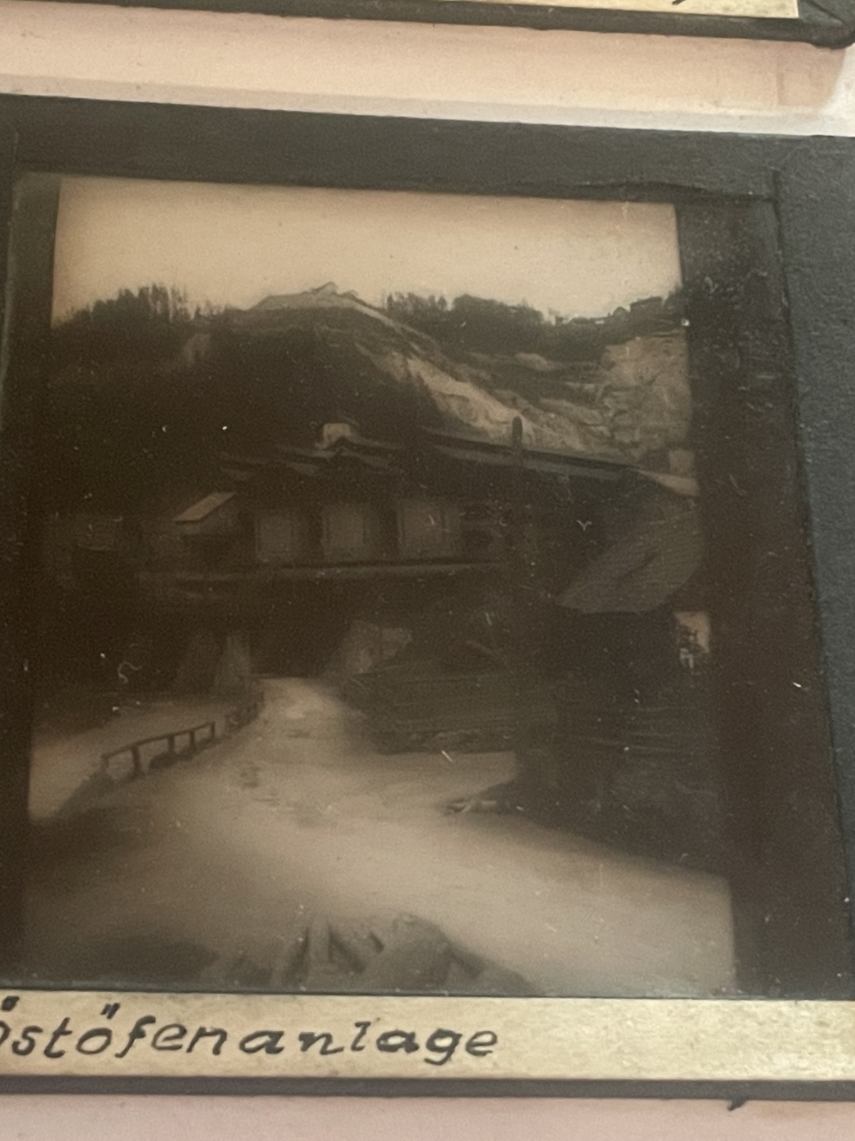 Gaslicht Diapositiv-Platten Lainer & Hrdliczka - 10 Stück von Eisenerz/Erzberg und Umgebung um die Jahrhundertwende