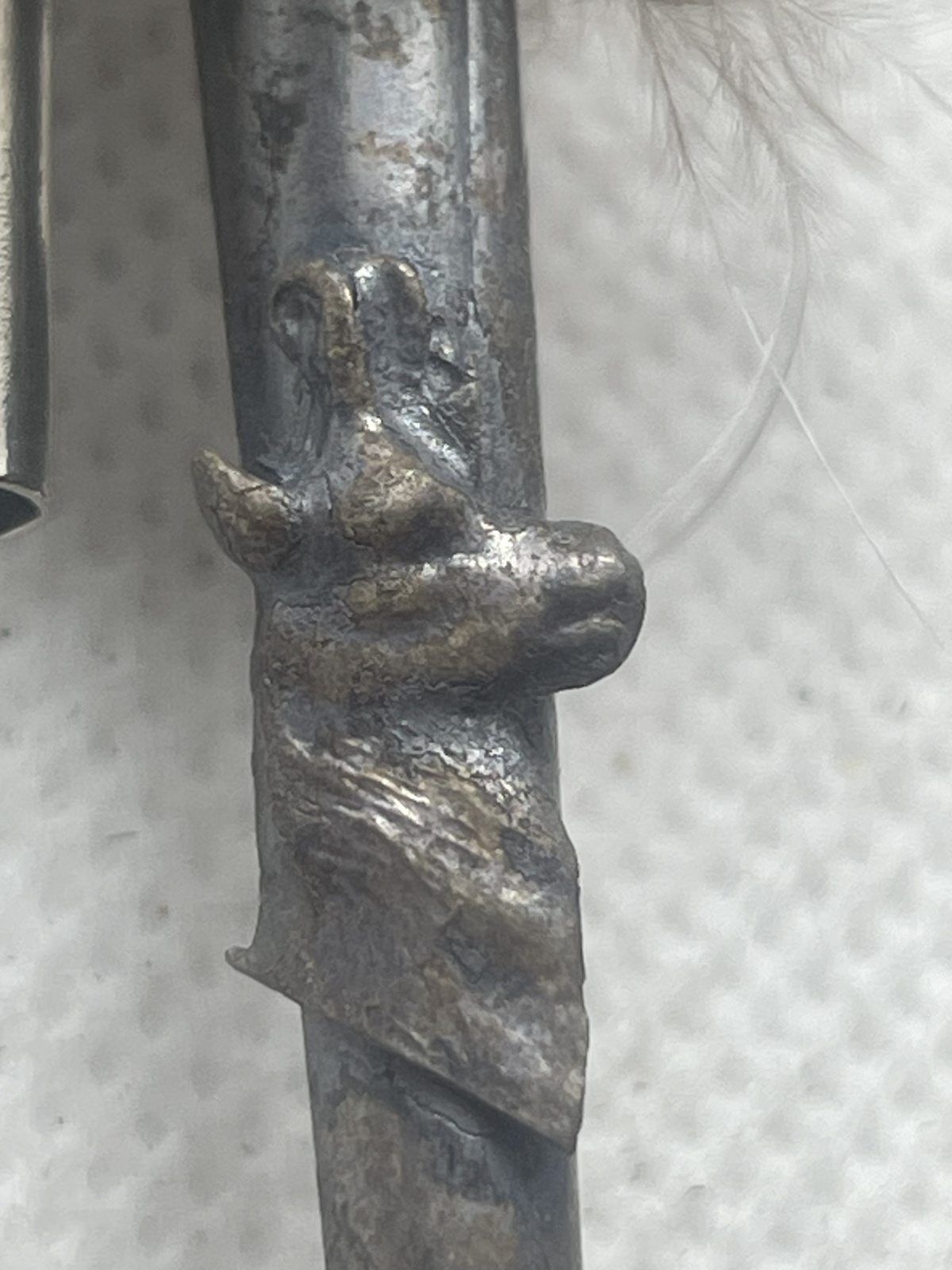 Konvolut Vintage Federhülsen und Federn/für Jagdhut