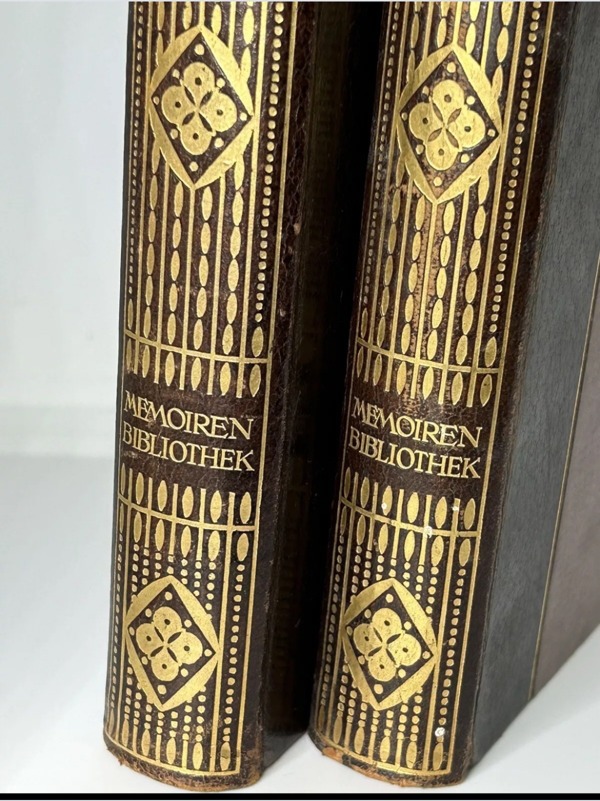 Seltenes antikes 1911 Deutsche Werke von Daniel Elster Seltenes Set von 2 Büchern