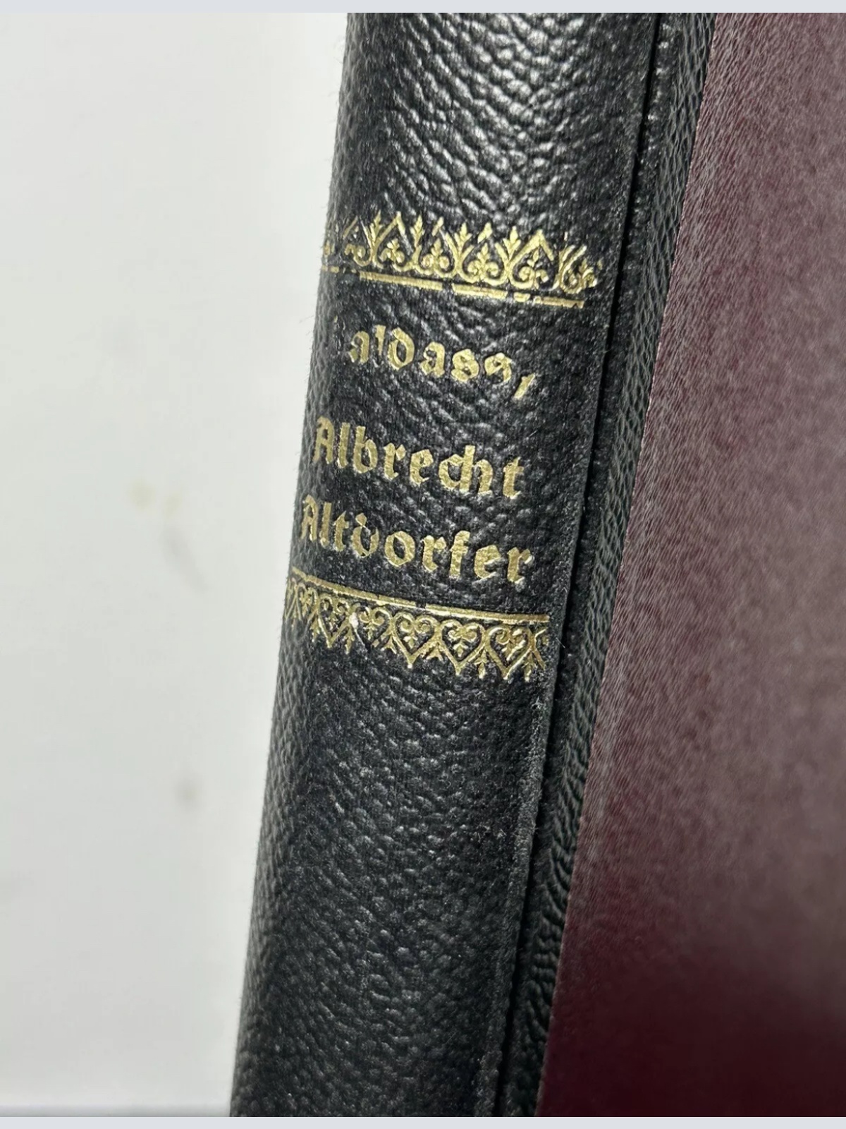 Antike 1941 Albrecht Altdorfer Gemäldesammlung im Buch von Ludwig Baldass