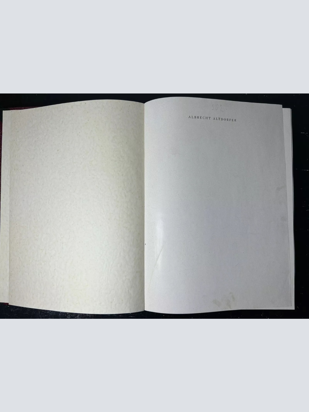 Antike 1941 Albrecht Altdorfer Gemäldesammlung im Buch von Ludwig Baldass