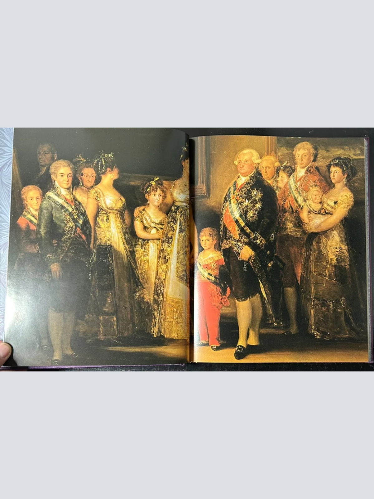 Die Könige von Spanien - Buch "Schätze der Welt" - Hardcover-Schlafhülle