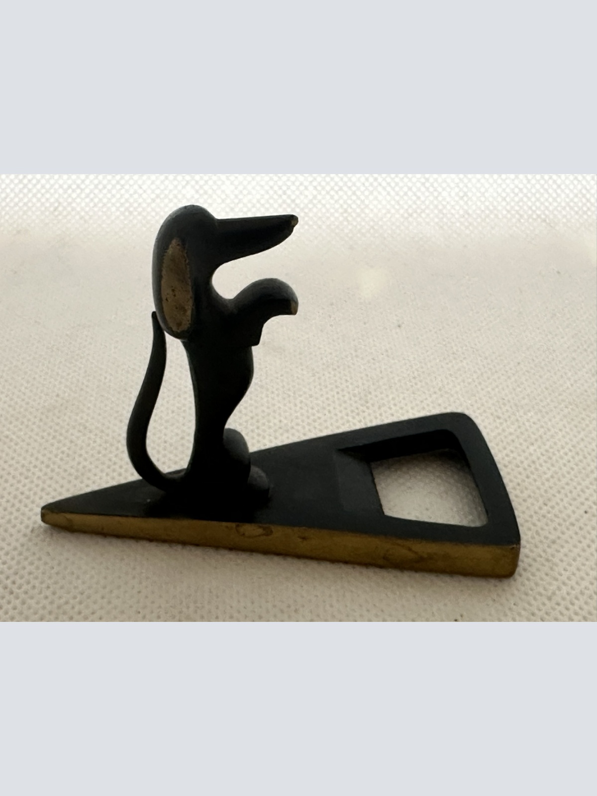 Richard Rohac Flaschenöffner mit Hund/Dackel