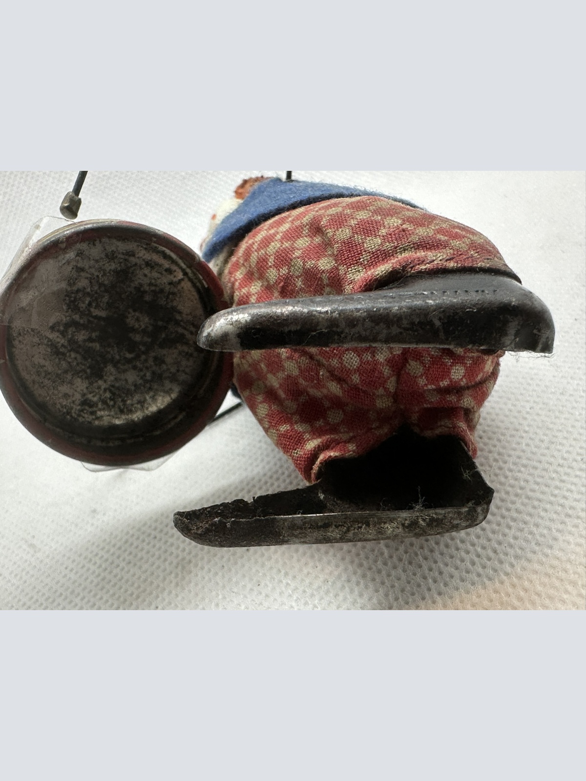 Rarität - Schuco Clown mit Trommel - Arme fehlen