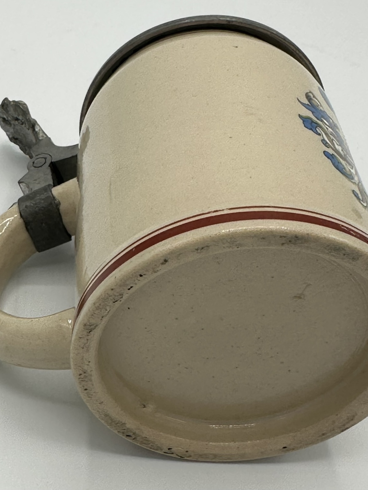 Wunderschöner Studentenkrug von 1908