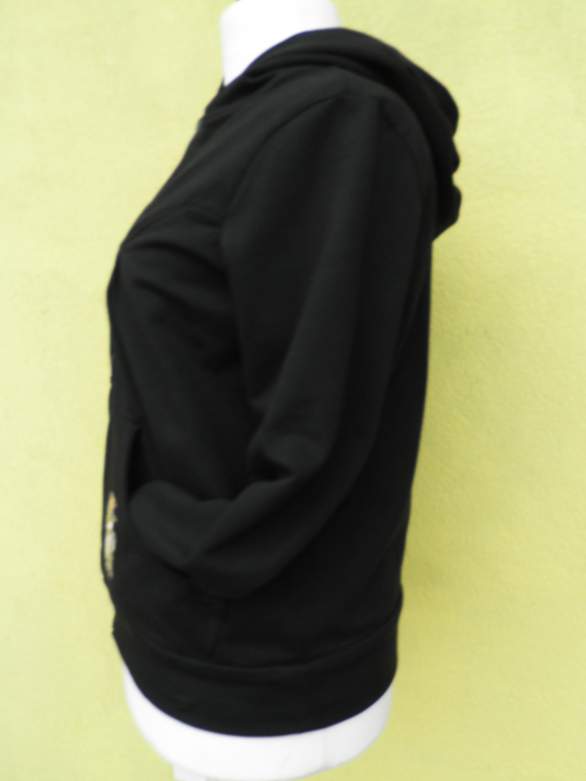 Sweatjacke  Kapuzenjacke Steam Punk schwarz