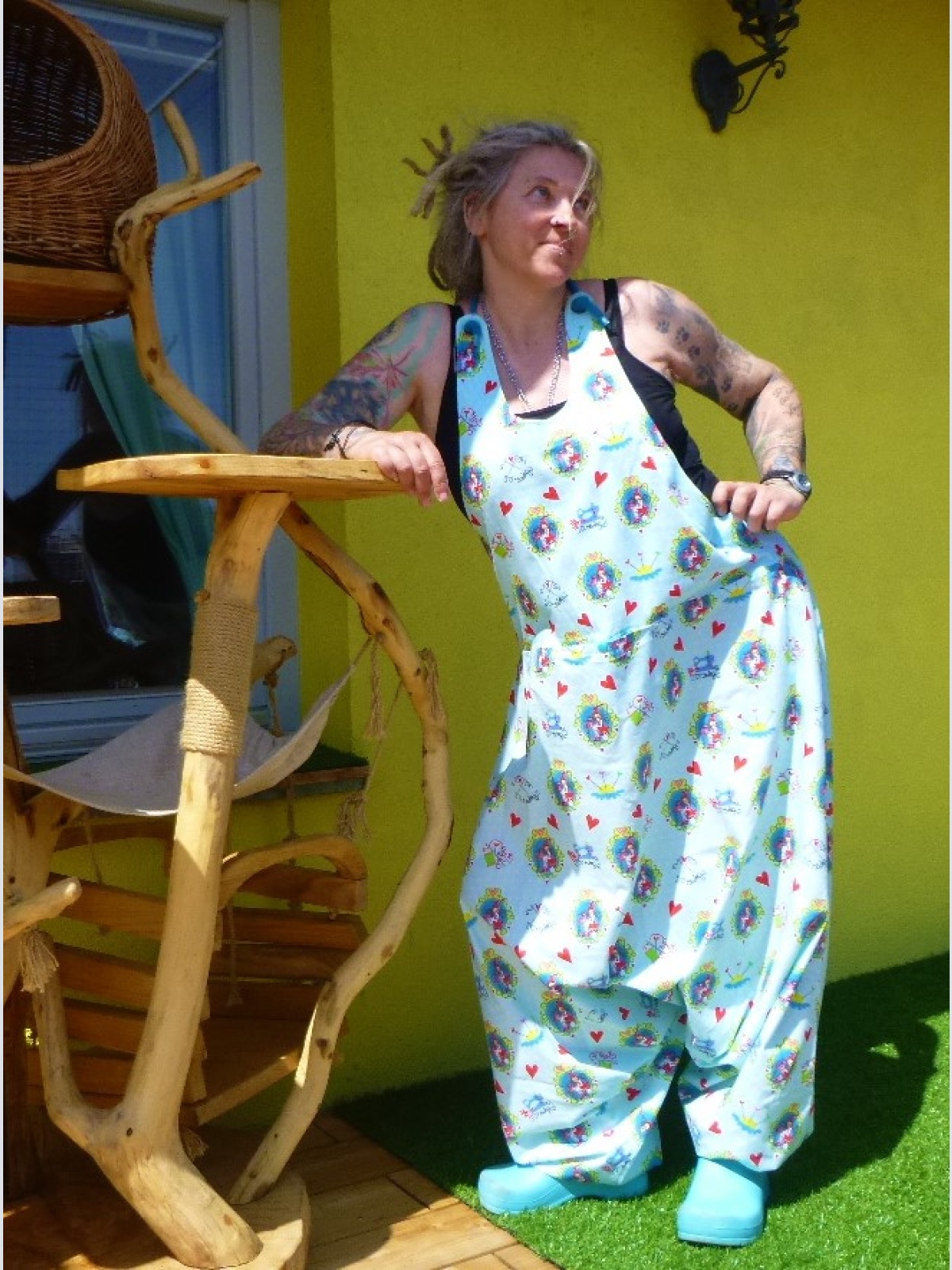 Zwergenschön Overall, Jumper Jumpsuite Milli in türkis Einheitsgröße