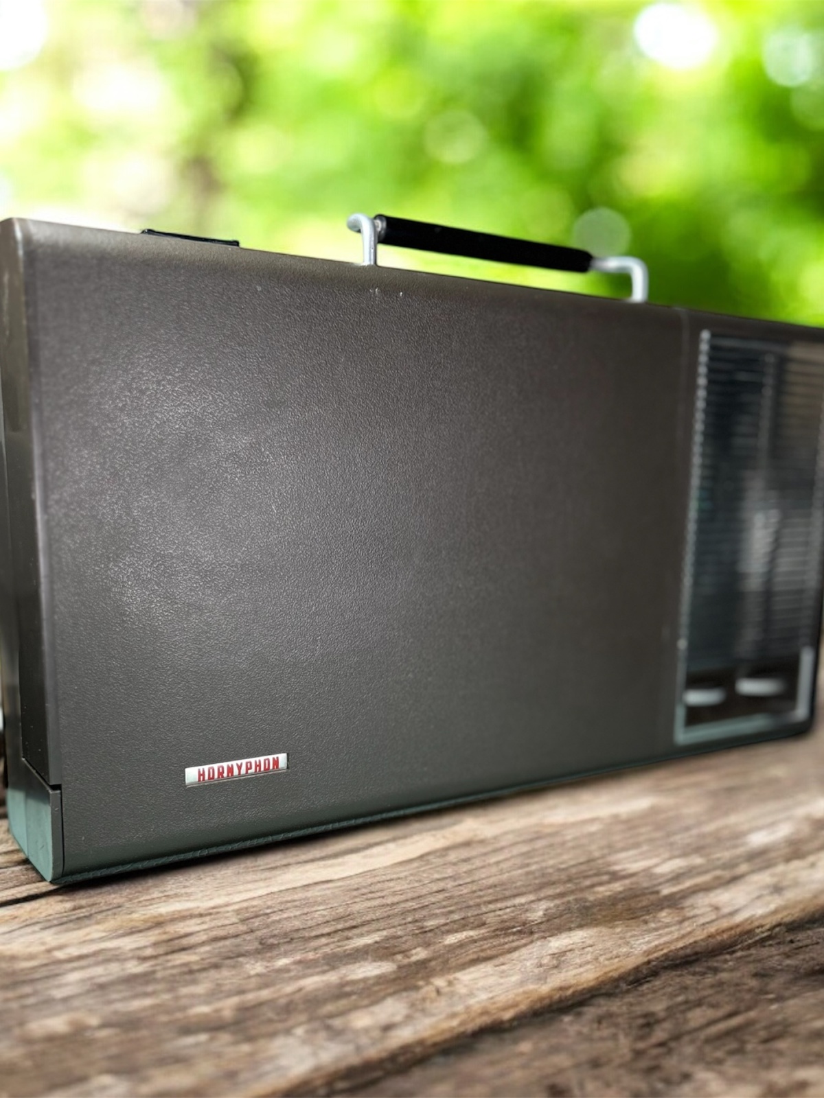 Vintage Hornyphon Plattenspieler