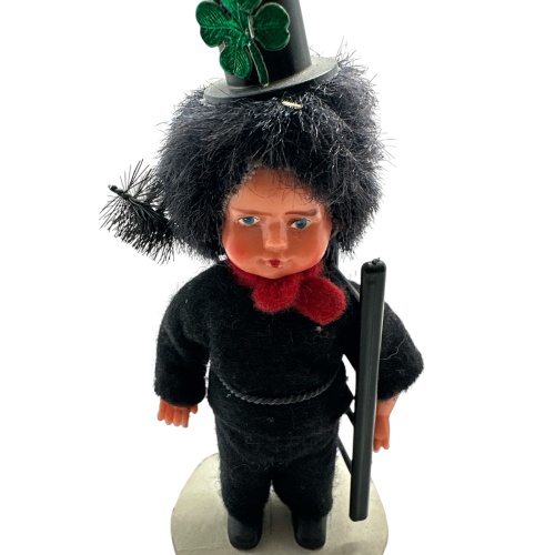 Glücksbringer/Rauchfangkehrer Puppe 50/60er Jahre