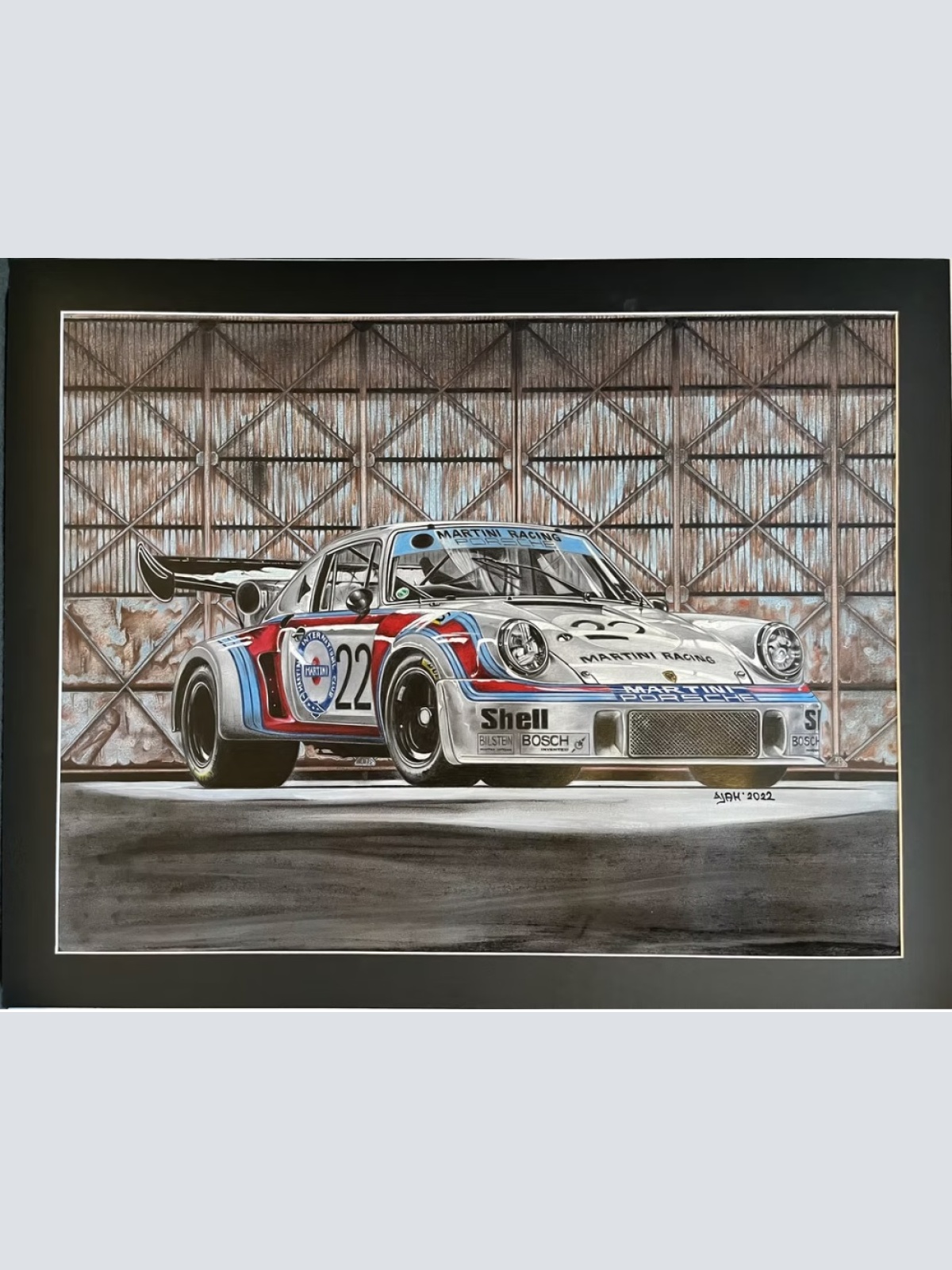 Porsche 911 Carrera RSR turbo 2.1 (Martini Racing) (1974) von Car-Art - ALDAZORO