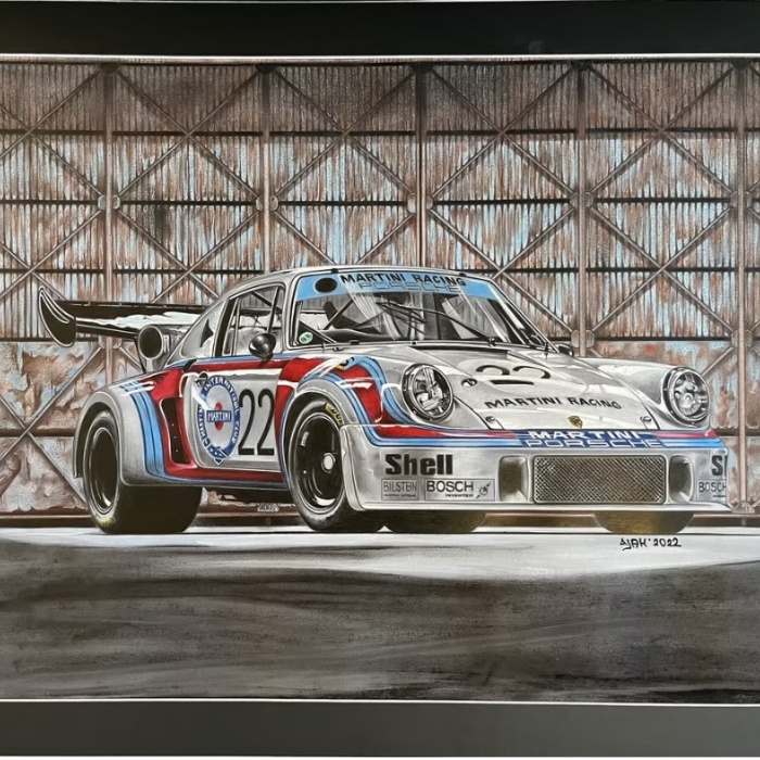 Porsche 911 Carrera RSR turbo 2.1 (Martini Racing) (1974) von Car-Art - ALDAZORO