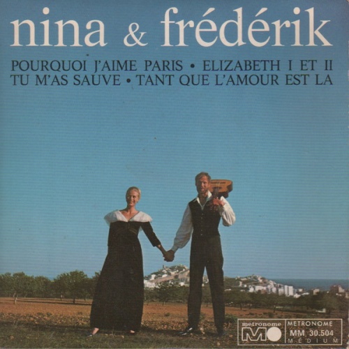 SINGLE / Nina & Frederik ‎– Pourquoi J'Aime Paris