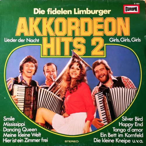 LP / Die Fidelen Limburger ‎– Akkordeon Hits 2