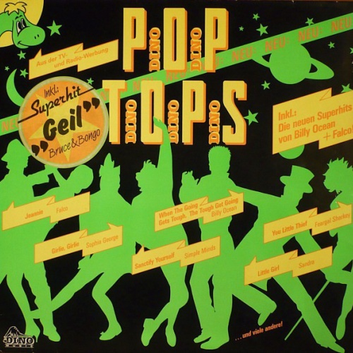 LP / Various ‎– Dino Pop Tops - 16 Topaktuelle Superhits