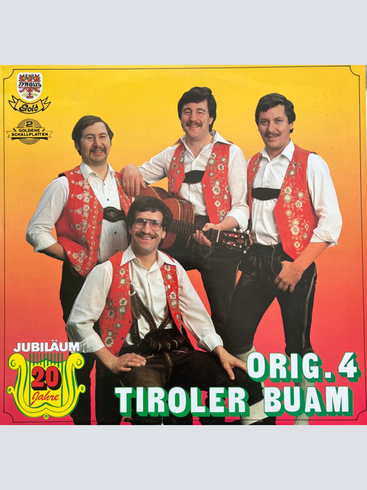 LP / Original 4 Tiroler Buam ‎– Original 4 Tiroler Buam