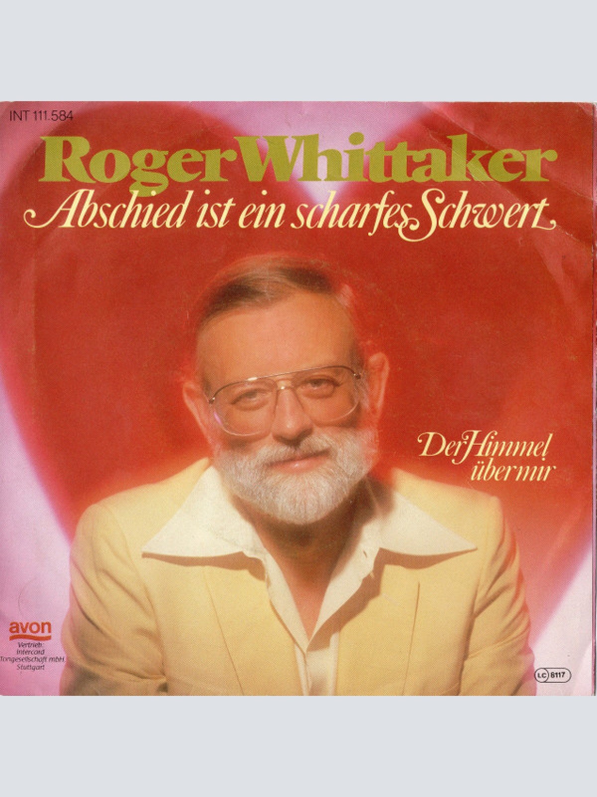 SINGLE / Roger Whittaker ‎– Abschied Ist Ein Scharfes Schwert