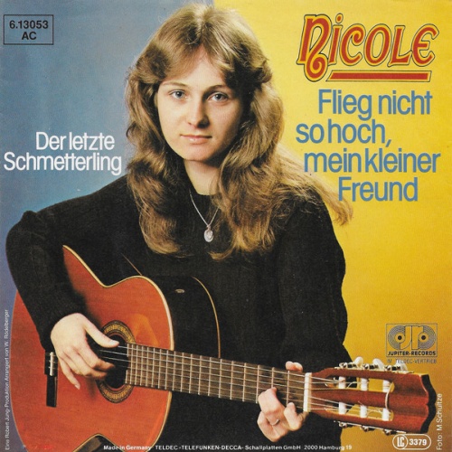 SINGLE / Nicole (2) ‎– Flieg Nicht So Hoch, Mein Kleiner Freund
