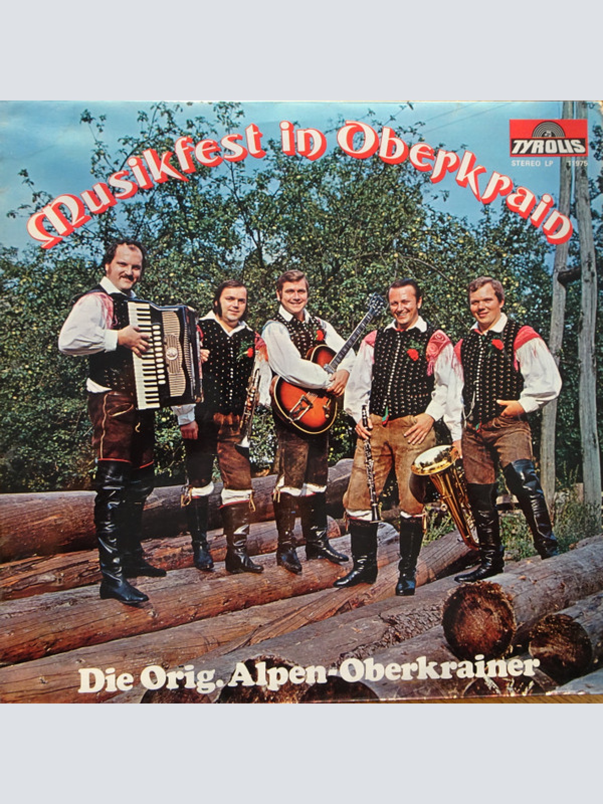LP / Alpenoberkrainer ‎– Musikfest in Oberkrain