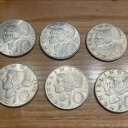10 Stk. 10-Silber-Schilling Münzen