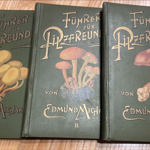 3 Bände Führer für Pilzfreunde von Edmund Michael