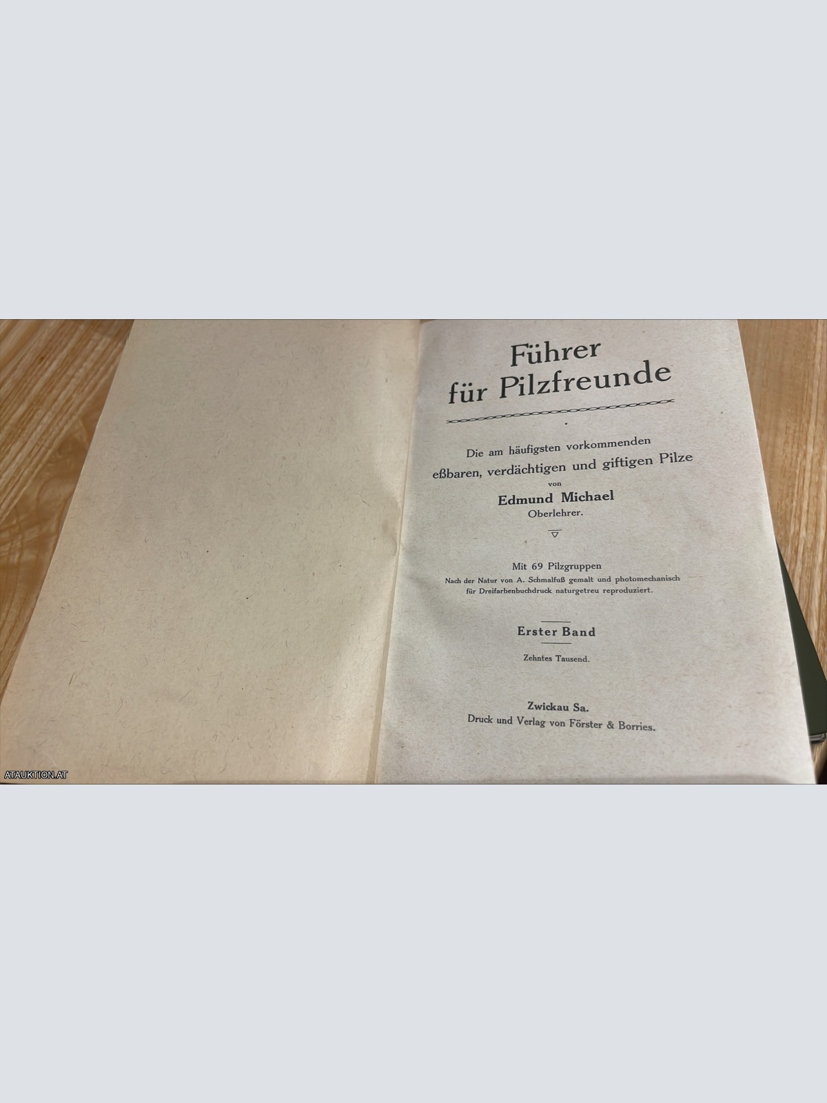 3 Bände Führer für Pilzfreunde von Edmund Michael