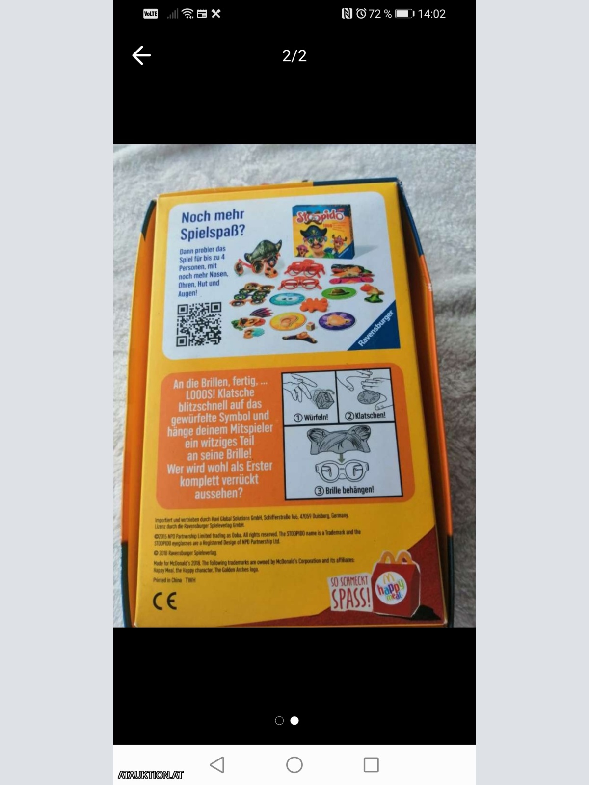 Lustiges Spiel Stoopido